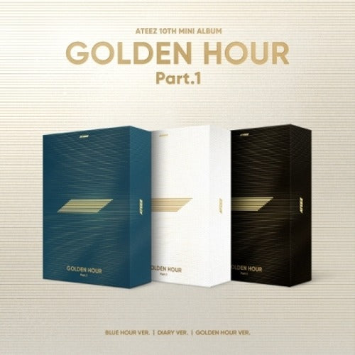 [2nd Pre-Order] ATEEZ - [GOLDEN HOUR : PART.1] (10TH MINI ALBUM)