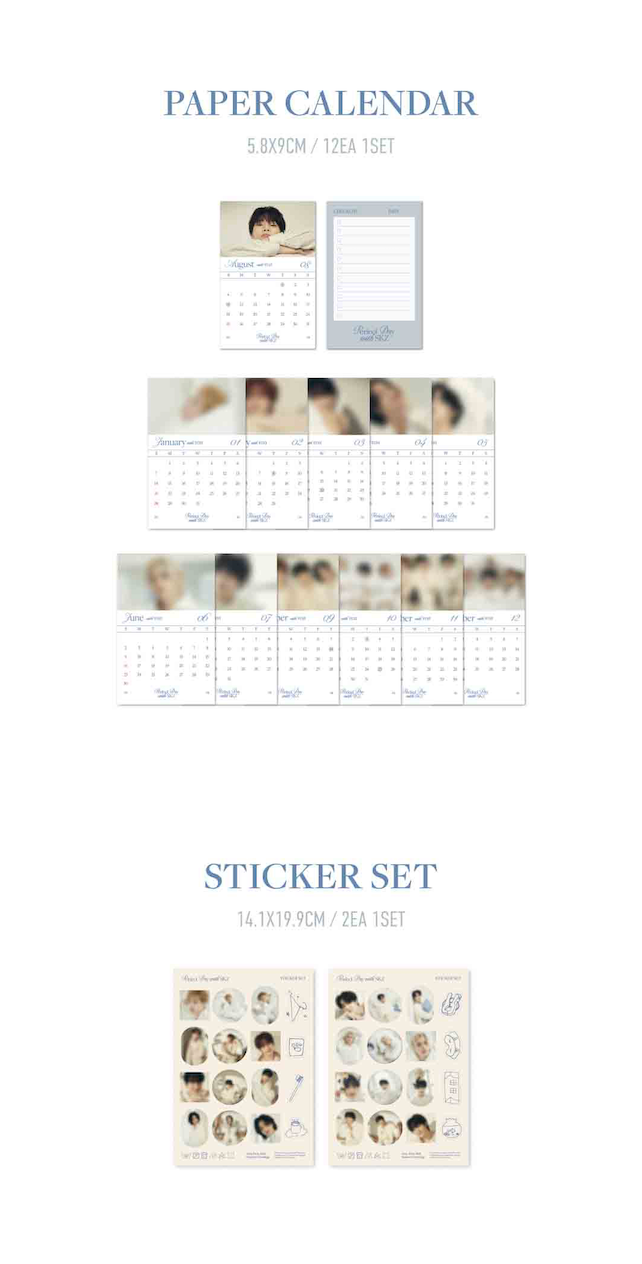 [PRE-ORDER ONLY] [NO GIFT] STRAY KIDS 2024 SEASON'S GREETINGS [PERFECT DAY WITH SKZ]