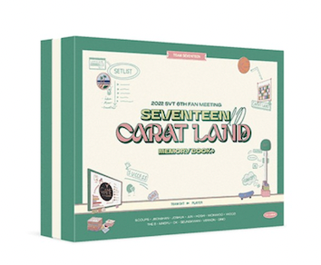 SEVENTEEN 2022 SEVENTEEN IN CARAT LAND MEMORY BOOK + DVD – SSKpopstore