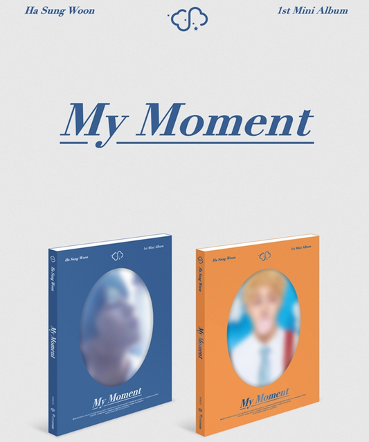HA SUNG WOON – MY MOMENT (1ST MINI ALBUM) WITH POSTER