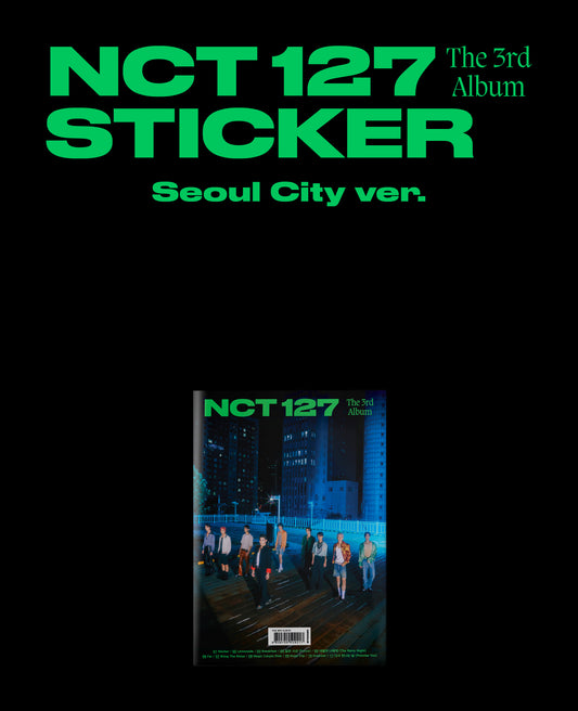 [PRE-ORDER ONLY] NCT 127 - VOL.3 [STICKER] (SEOUL CITY VER.)