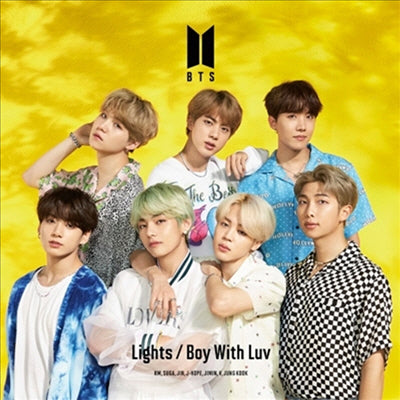 BTS - LIGHTS / BOY WITH LUV (JANPANESE SINGLE) LIMITED C VER. CD+Photo Booklet