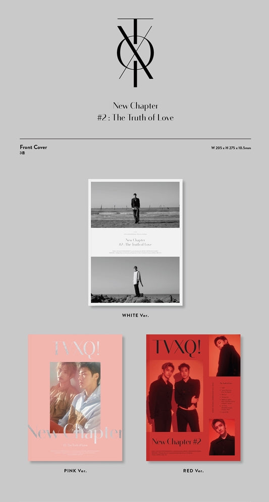 TVXQ! – NEW CHAPTER #2: THE TRUTH OF LOVE WITH POSTER