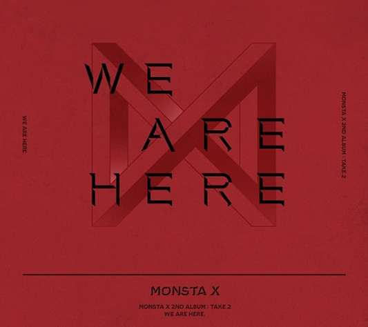 MONSTA X – VOL.2 TAKE.2 [WE ARE HERE] WITH POSTER