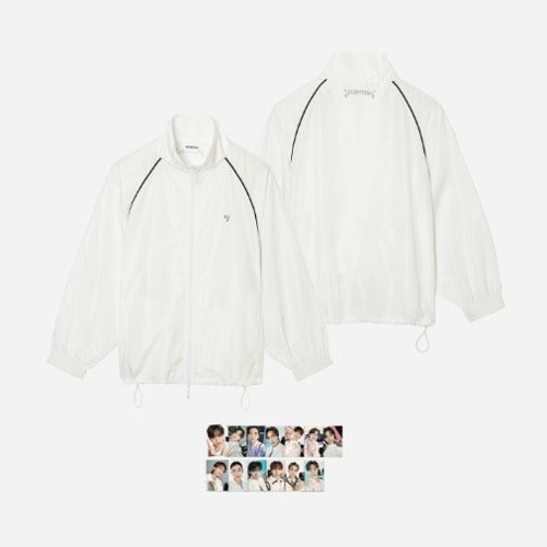 [PRE-ORDER ONLY] SEVENTEEN [FOLLOW AGAIN TO JP] UV CUT JACKET (WHITE)
