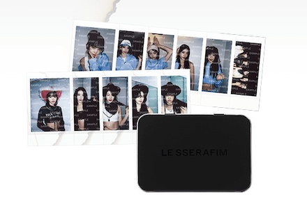 LE SSERAFIM [UNFORGIVEN] PHOTO CARD & TIN CASE SET (VER.2)