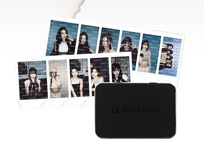 LE SSERAFIM [UNFORGIVEN] PHOTO CARD & TIN CASE SET (VER.1)