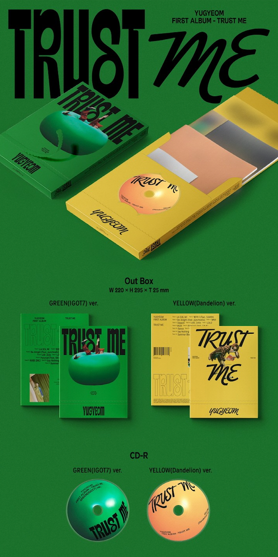 [PRE-ORDER ONLY] YUGYEOM - TRUST ME (RANDOM)