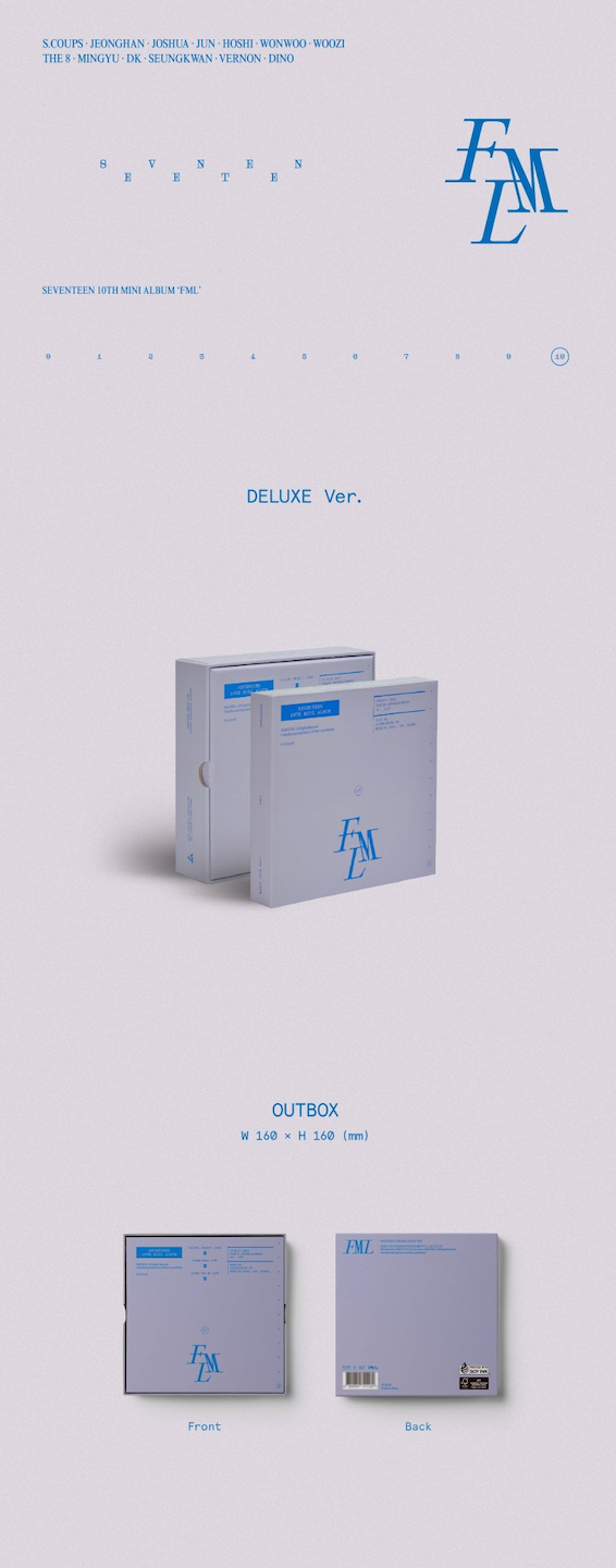 SEVENTEEN - 10TH MINI ALBUM 'FML' (DELUXE VER.)