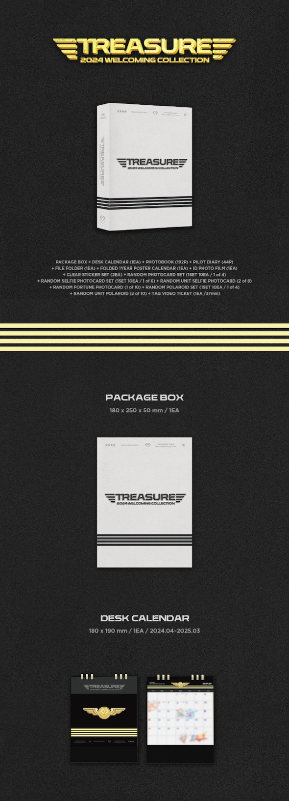 YG SHOP [POB] TREASURE 2024 WELCOMING COLLECTION