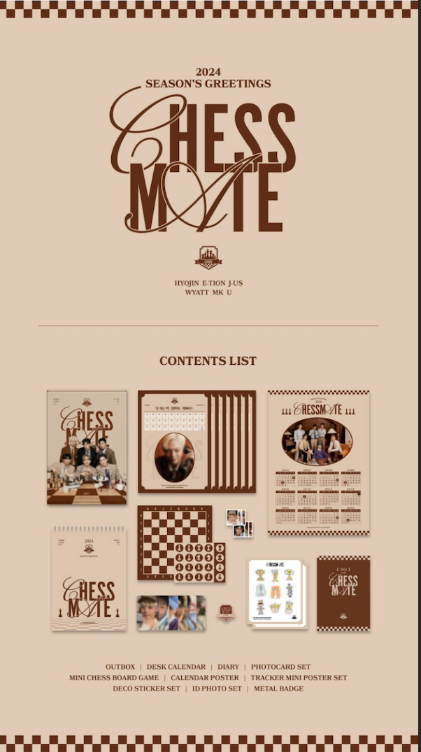 ONF - 2024 SEASON'S GREETINGS [CHESSMATE]