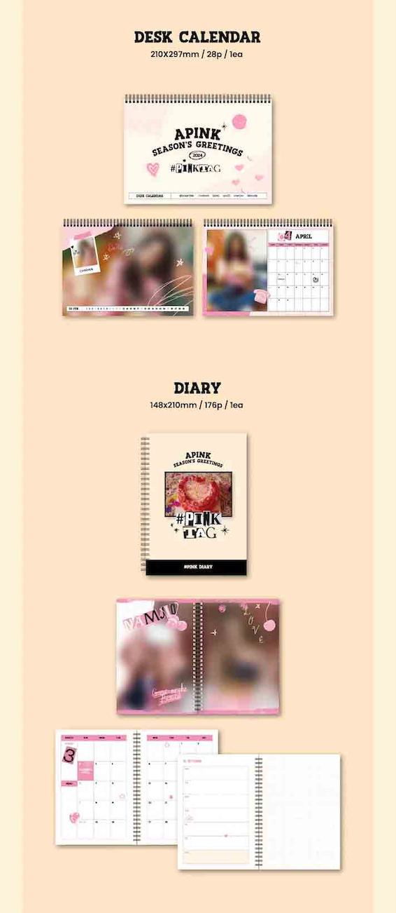 [FROMM] APINK 2024 SEASON'S GREETINGS [#PINKTAG]