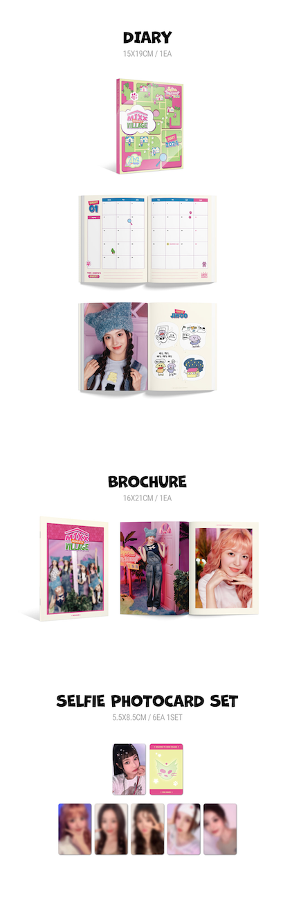 JYP SHOP [PHOTO CARD] NMIXX 2024 SEASON'S GREETINGS - MIXX VILLAGE