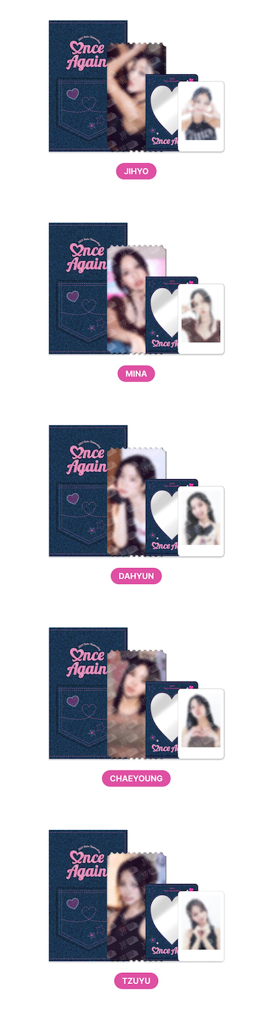 TWICE [ONCE AGAIN] SPECIAL TICKET SET