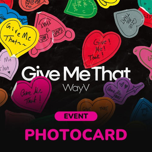 APPLE MUSIC [PHOTO CARD] WAYV [GIVE ME THAT] (5TH MINI ALBUM) PHOTOBOOK VER. (RANDOM)