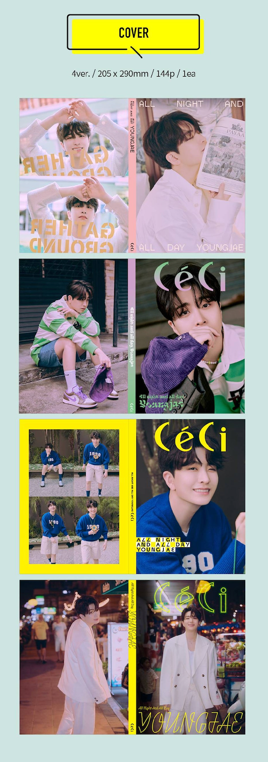 CECI X YOUNGJAE ALL NIGHT AND ALL DAY [2023] D TYPE