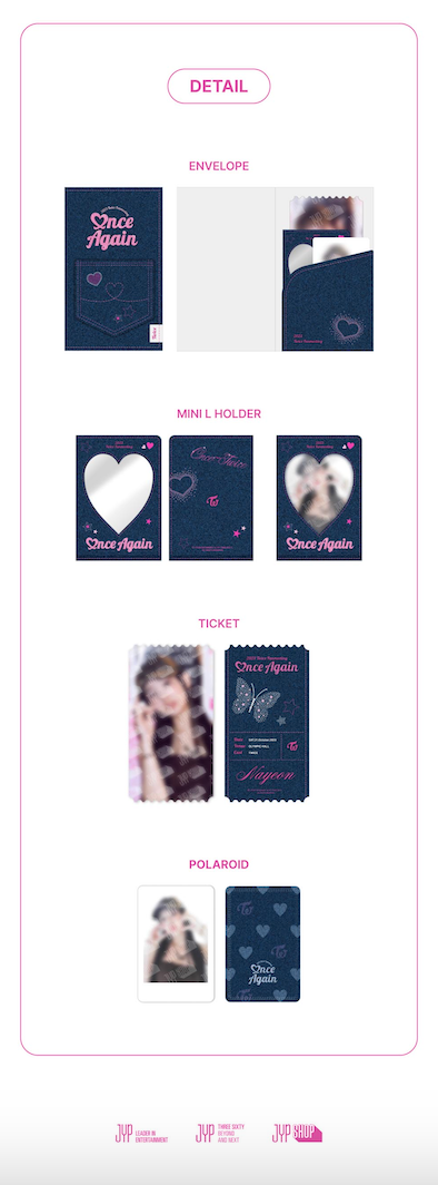 TWICE [ONCE AGAIN] SPECIAL TICKET SET