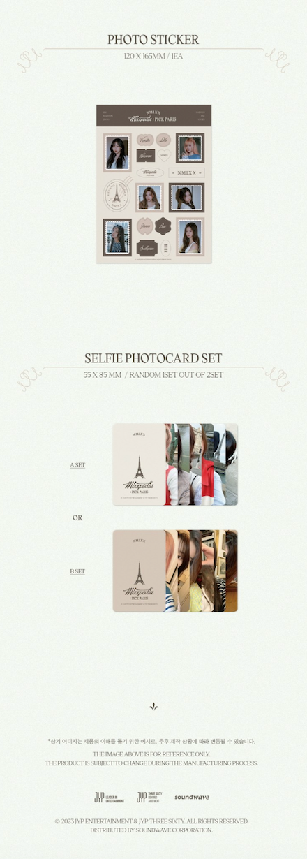 NMIXX - NMIXXPEDIA : PICK PARIS (2ND PHOTOBOOK)