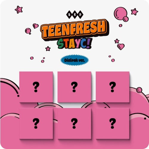 [PRE-ORDER ONLY] STAYC - TEENFRESH (3RD MINI ALBUM) (DIGIPACK VER.) RANDOM VER.