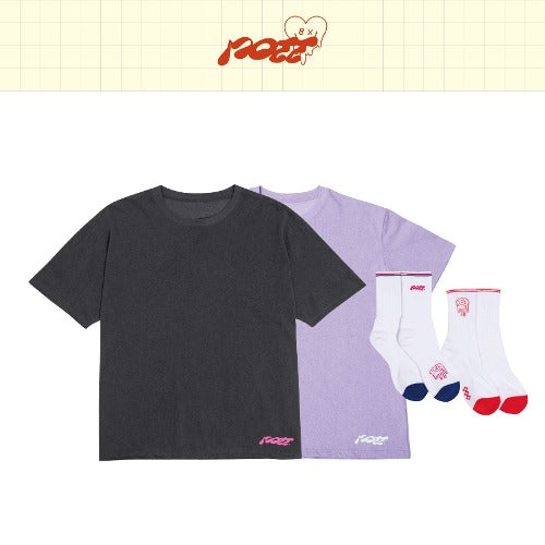 ATEEZ x POTT PIGMENT T-SHIRT + SOCKS (B SET)