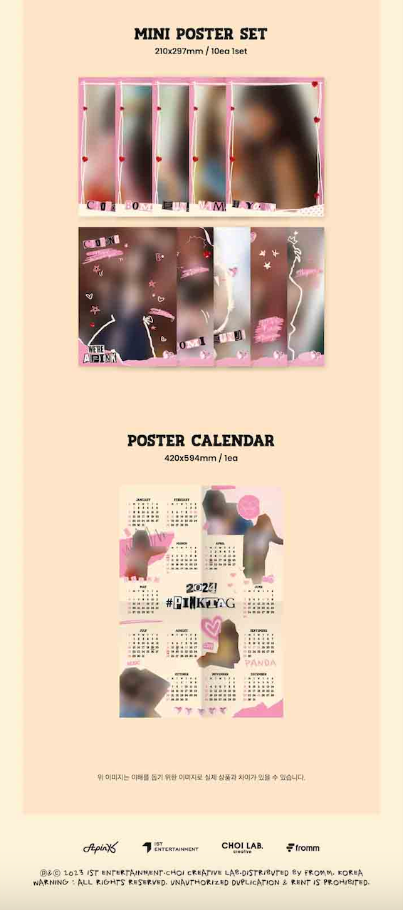 [FROMM] APINK 2024 SEASON'S GREETINGS [#PINKTAG]