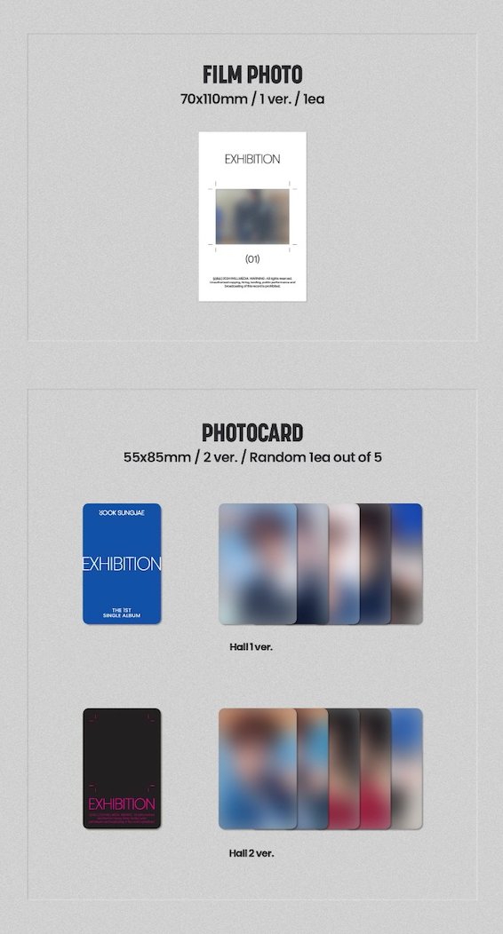 [PRE-ORDER ONLY] YOOK SUNGJAE - EXHIBITION : LOOK CLOSELY