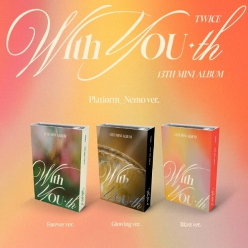 [PRE-ORDER ONLY] TWICE - WITH YOU-th (13TH MIIN ALBUM) (NEMO VER.) RANDOM