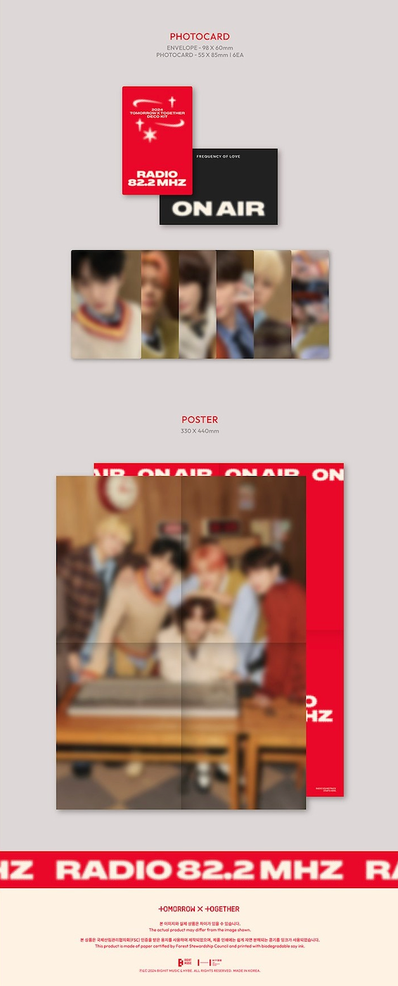 [TXT] TOMORROW X TOGETHER 2024 DECO KIT