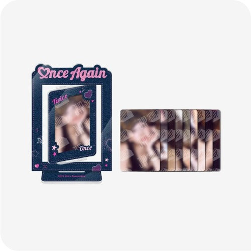 TWICE [ONCE AGAIN] ACRYLIC PHOTOCARD STAND