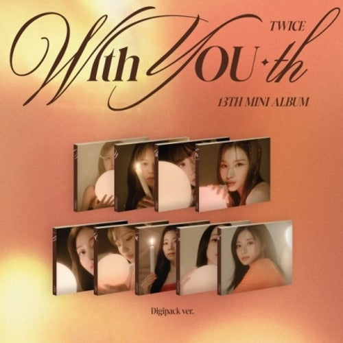 [PRE-ORDER ONLY] TWICE - WITH YOU-th (13TH MIIN ALBUM) (DIGIPACK VER.) RANDOM