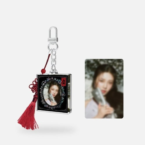 RED VELVET [BLACK] Chill Kill - SOLID PHOTO KEYRING