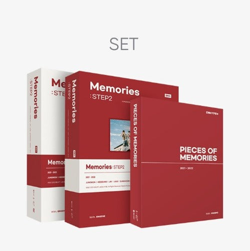 ENHYPEN MEMORIES : STEP 2 DIGITAL CODE + DVD + PIECES OF MEMORIES [2021-2022] SET