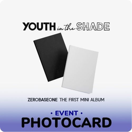 WITHMUU [PHOTO CARD] ZEROBASEONE YOUTH IN THE SHADE (1ST MINI ALBUM) RANDOM VER.