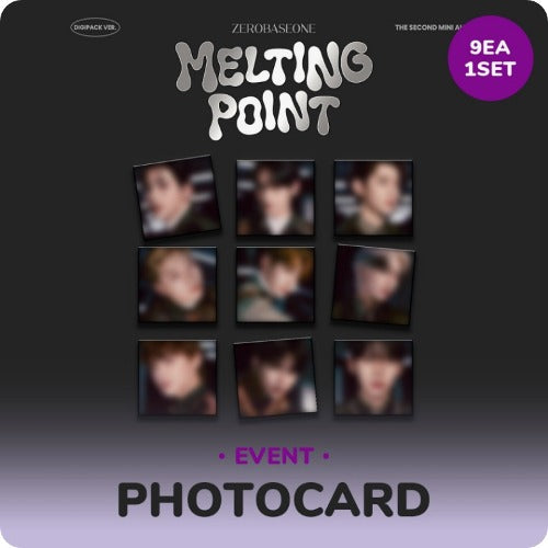 [WITHMUU] ZEROBASEONE MELTING POINT (2ND MINI ALBUM) [DIGIPACK VER.] (9EA 1SET)