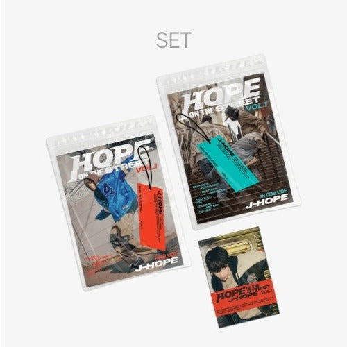 [EARLY BIRD] [WEVERSE] J-HOPE 'HOPE ON THE STREET VOL.1' (SET) + (WEVERSE ALBUMS) SET