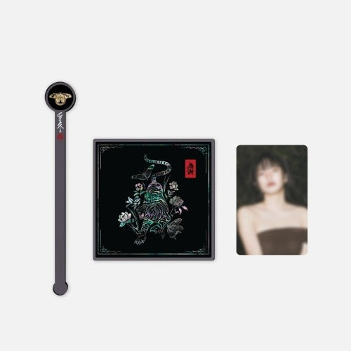 RED VELVET [BLACK] MUDDLER + TEA COASTER SET