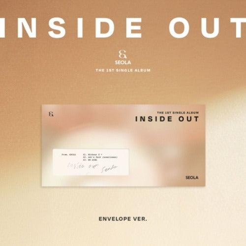 SOUND WAVE [PHOTO CARD] SEOLA [INSIDE OUT] (ENVELOPE VER.) (1ST SINGLE ALBUM)