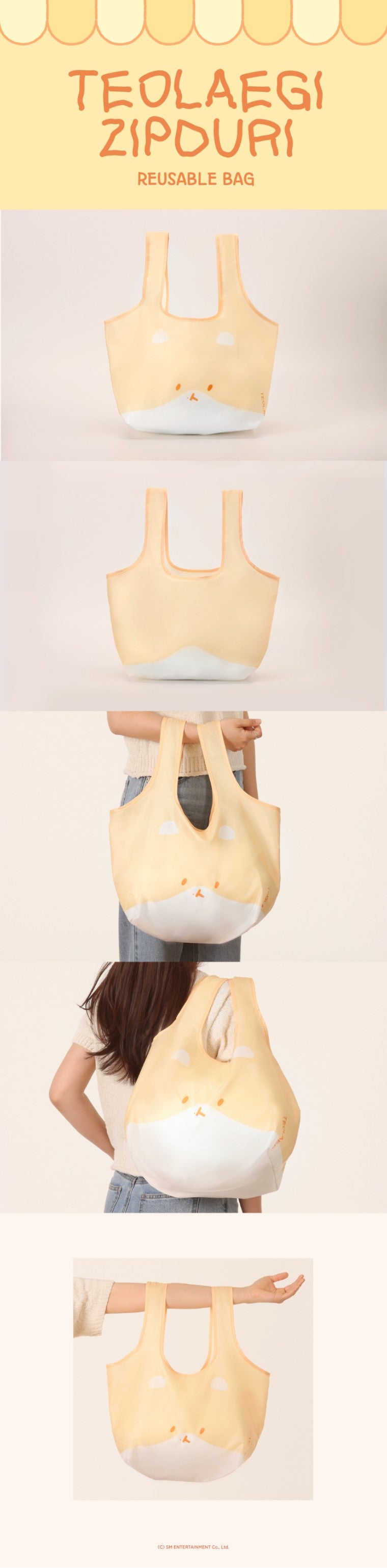 BAEKHYUN [TEO-LAE-GI] REUSABLE BAG