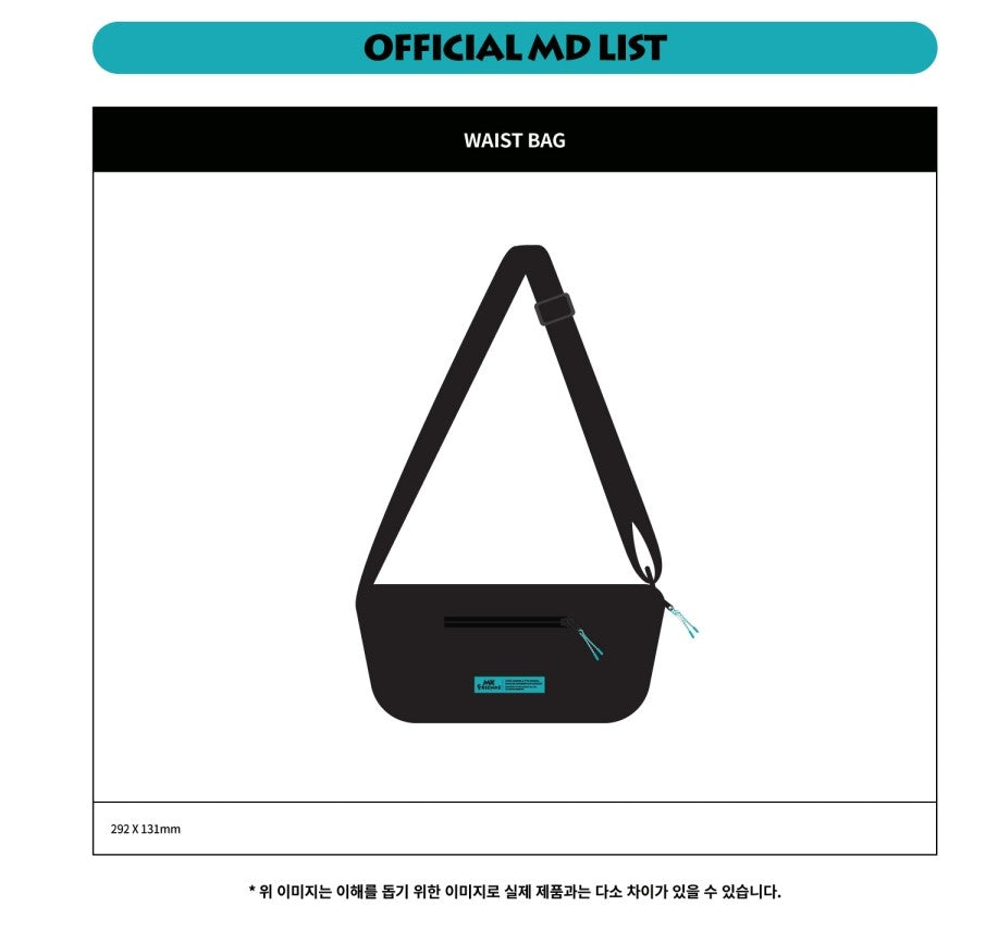 MONSTA X [MX FRIENDS] WAIST BAG