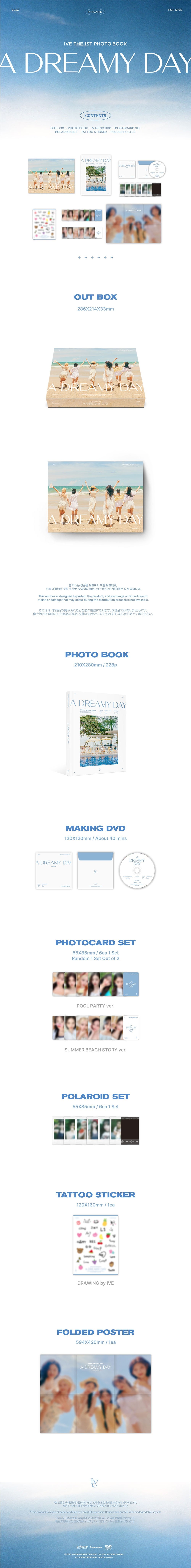 [STARSHIP] IVE THE 1ST PHOTOBOOK [A DREAMY DAY]