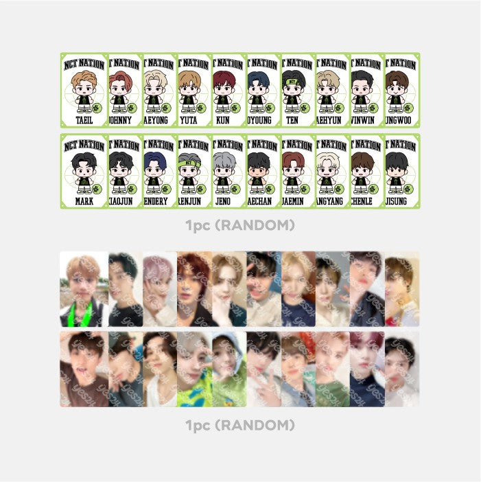 NCT [NCT NATION] RANDOM TRADING CARD SET [BLACK VER.]