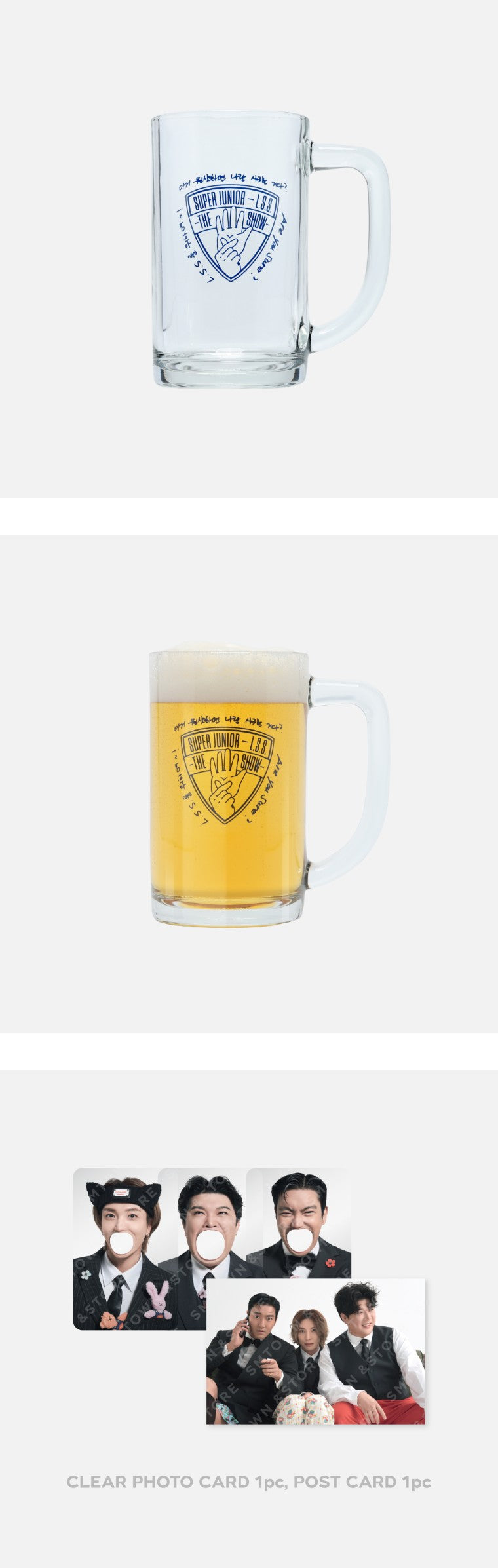 SUPER JUNIOR - L.S.S. GLASS BEER MUG