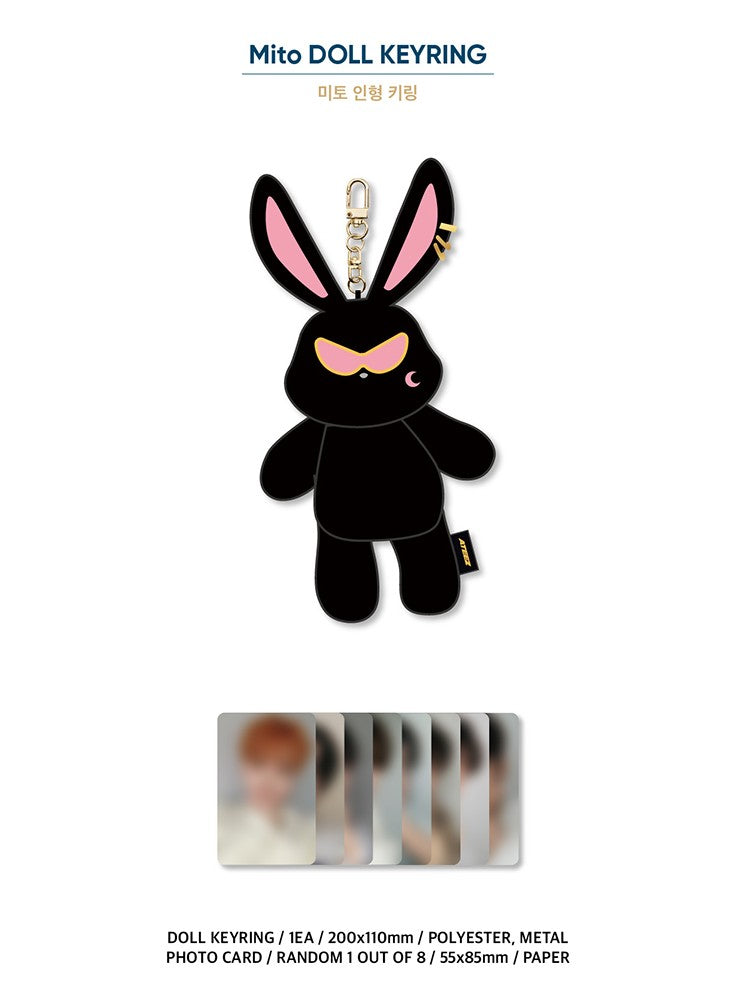 ATEEZ [GOLDEN HOUR : PART.1] MITO DOLL KEYRING