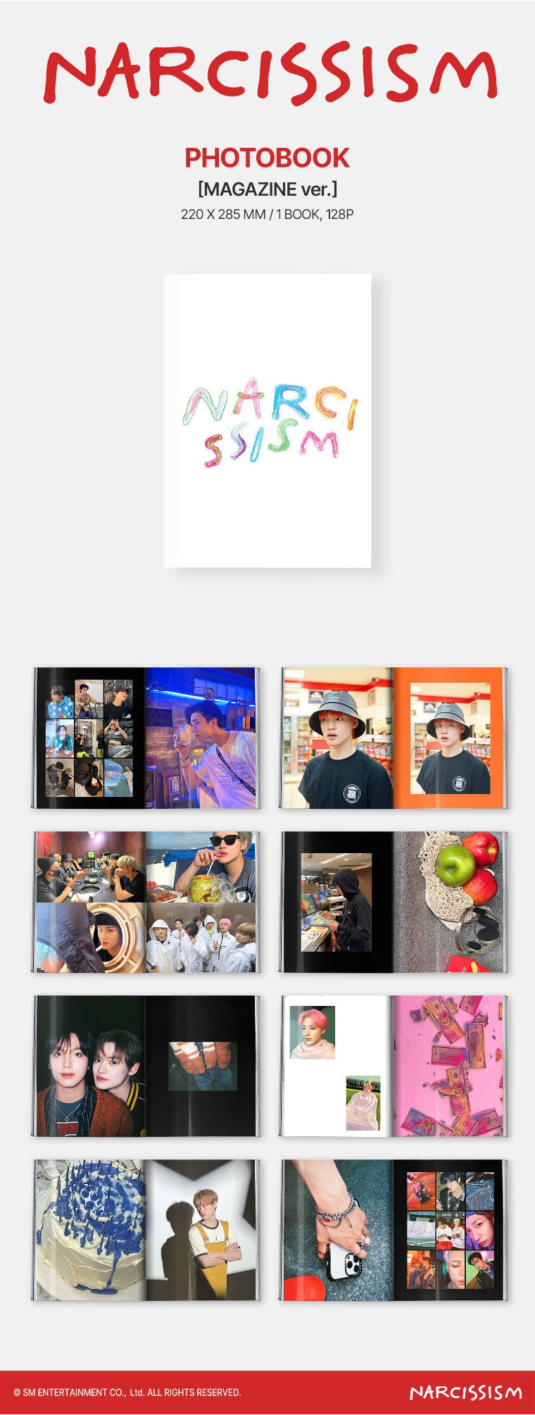 NCT DREAM [NARCISSISM] PHOTOBOOK [MAGAZINE VER.]