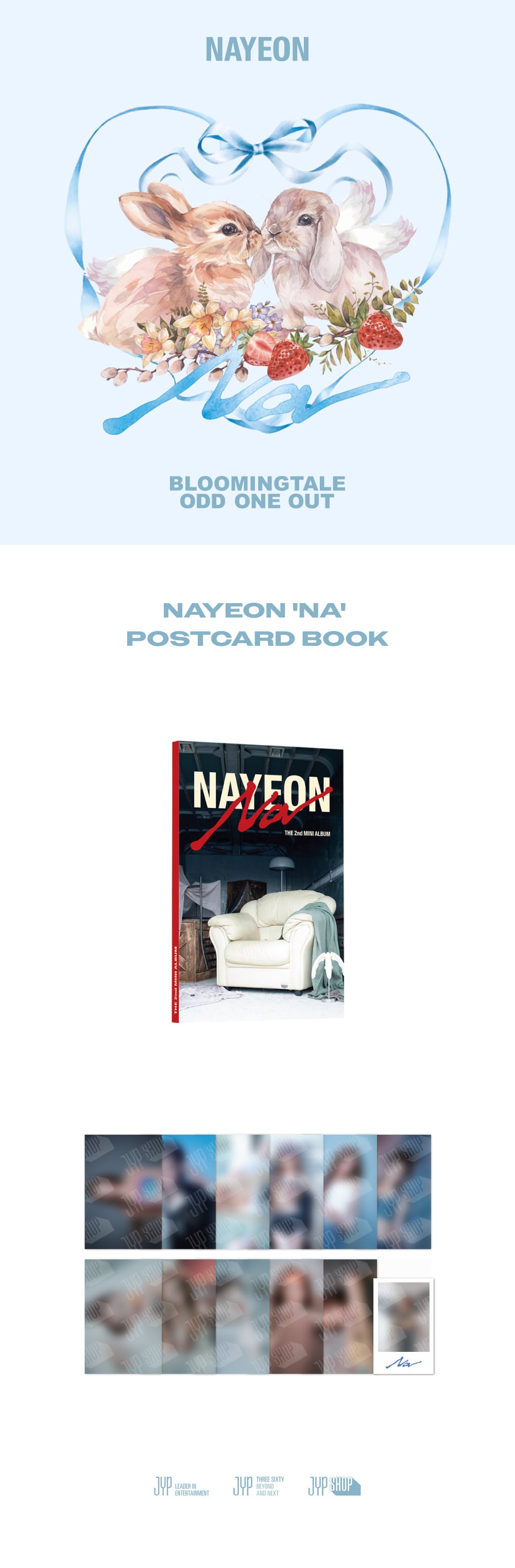 NAYEON POSTCARD BOOK