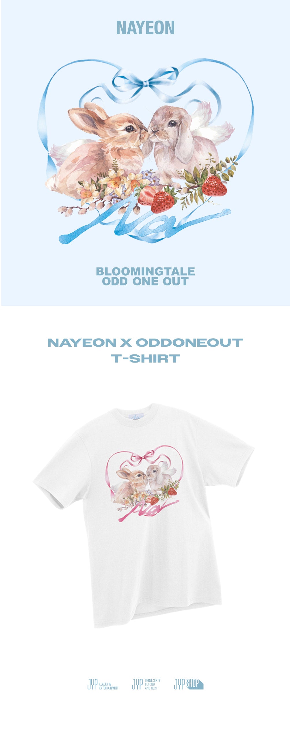 NAYEON X ODDONEOUT T-SHIRT