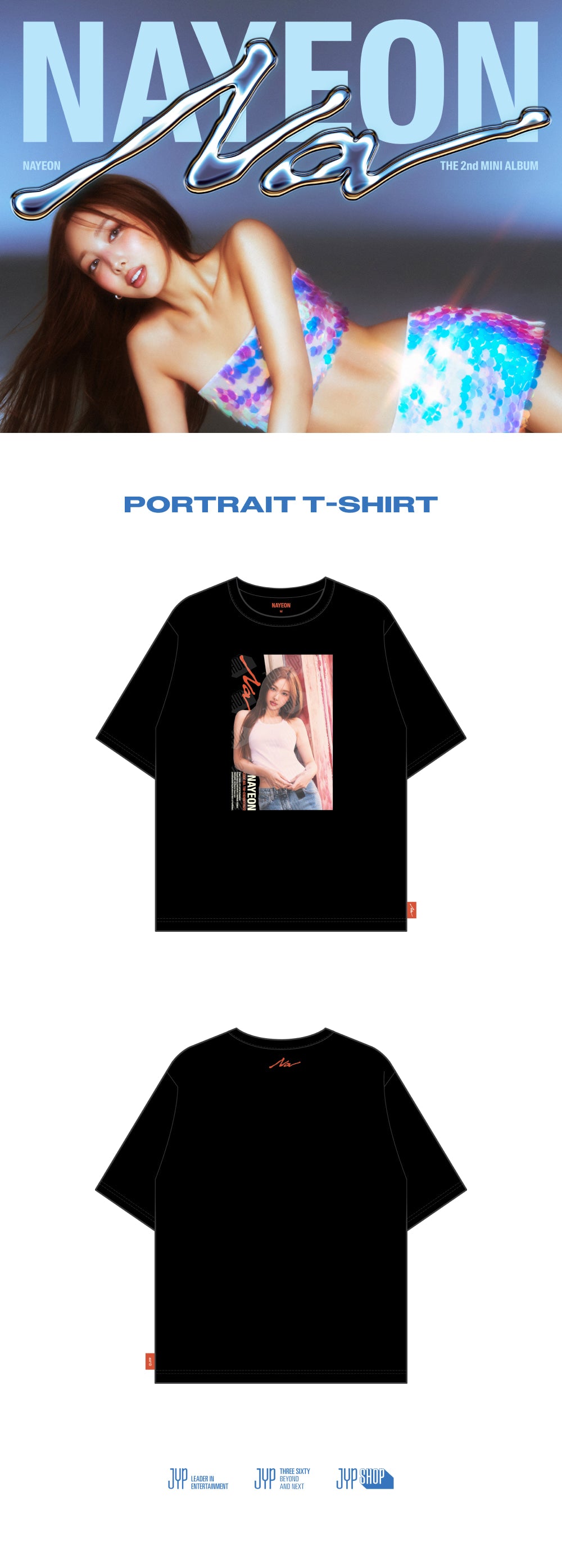 NAYEON PORTRAIT T-SHIRT