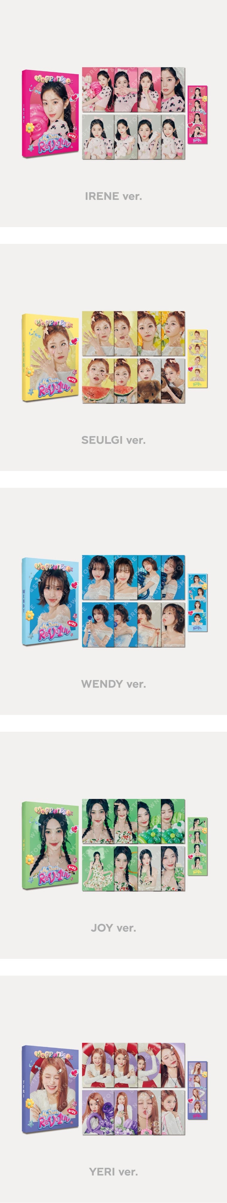 RED VELVET [FANCON] POSTCARD BOOK SET