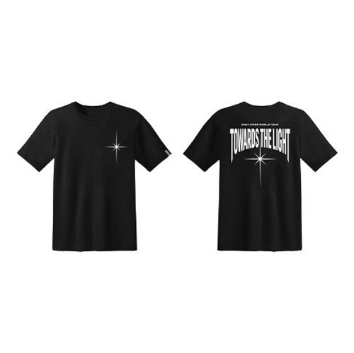 ATEEZ [TOWARDS THE LIGHT : WILL TO POWER] T-SHIRT(BLACK)