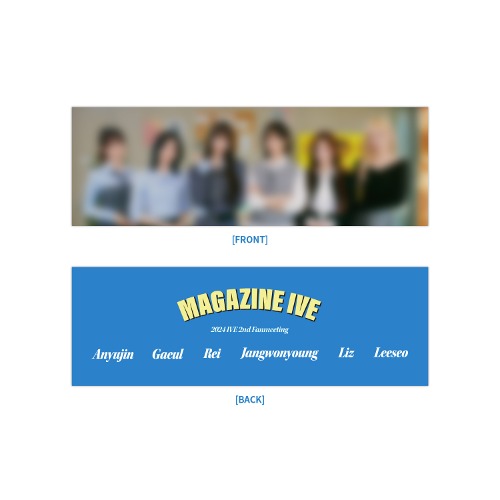 IVE [MAGAZINE IVE] PHOTO SLOGAN